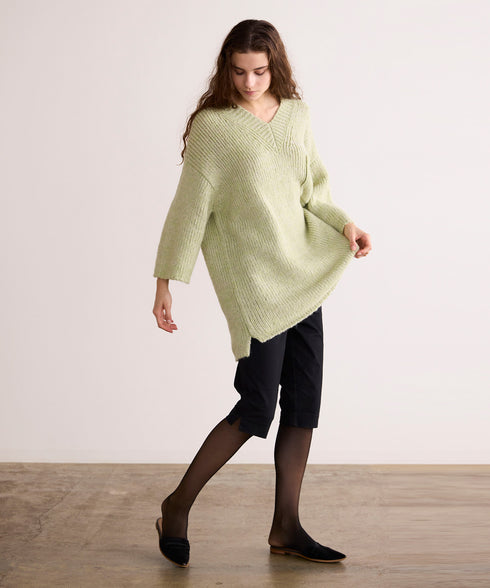 MIX MOHAIR PULLOVER