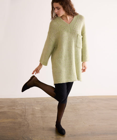 MIX MOHAIR PULLOVER
