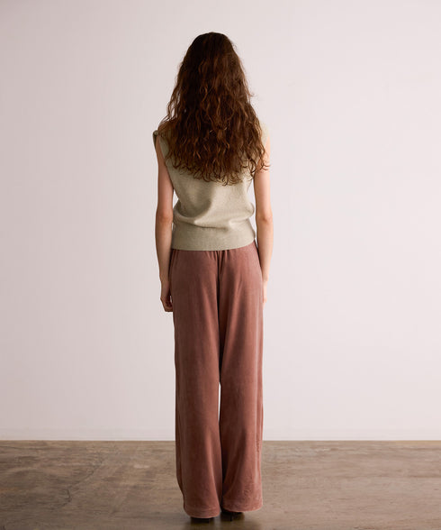 MERINO WOOL ASYMMETRY VEST