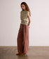 【coming soon】COTTON VELOUR WIDE PANTS