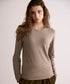 【coming soon】COTTON CASHMERE CREW NECK T