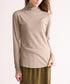 【coming soon】COTTON CASHMERE HIGH NECK T