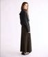 【coming soon】COTTON VELOUR LONG SKIRT