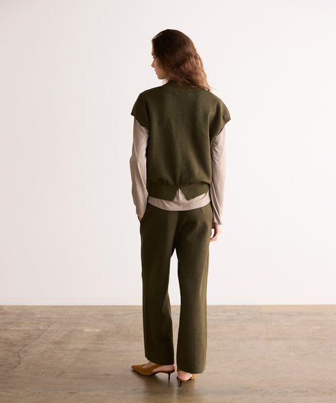 【8/28発売】COTTON SILK DOUBLEFACE PANTS