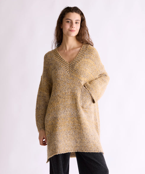 MIX MOHAIR PULLOVER