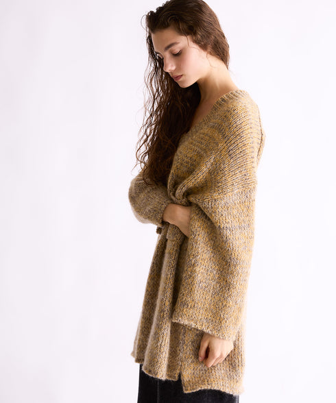 MIX MOHAIR PULLOVER