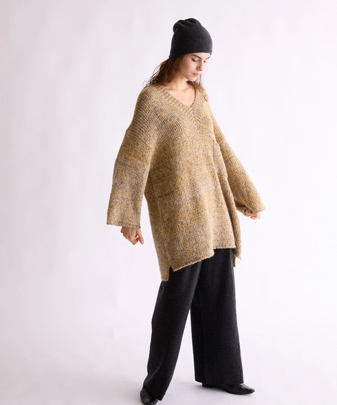 MIX MOHAIR PULLOVER