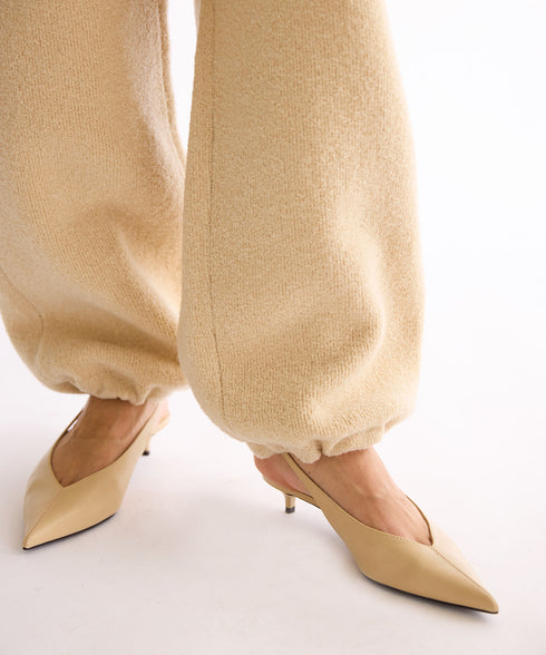 BOUCLE KNIT PANTS