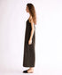 【coming soon】COTTON VELOUR CAMSOLE DRESS