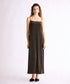 【coming soon】COTTON VELOUR CAMSOLE DRESS