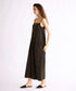 【coming soon】COTTON VELOUR CAMSOLE DRESS