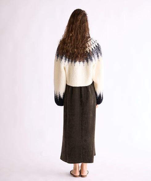 NORDIC HAND KNIT CARDIGAN