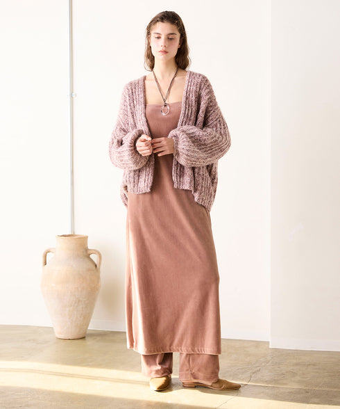 MIX MOHAIR CARDIGAN
