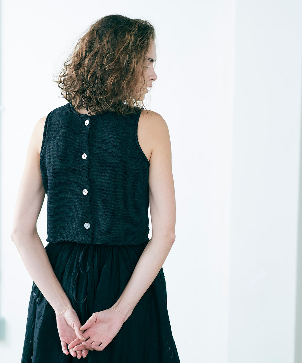 paper knit 2way top – WALANCE OFFICIAL ONLINE SHOP