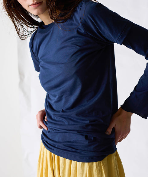 organic cotton jersey basic fit tee