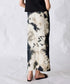natural dye silk nep skirt