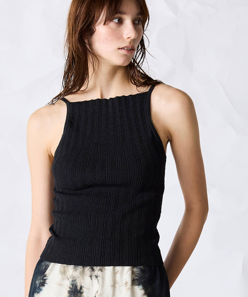 paper rib knit camisole