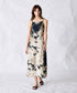 natural dye silk nep camisole dress
