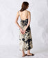 natural dye silk nep camisole dress