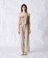 natural dye silk nep wrap camisole
