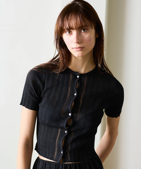 paper rib knit 2way top