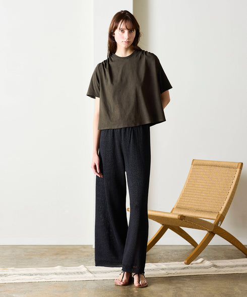 natural dye mint jersey tee