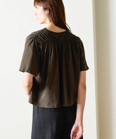 natural dye mint jersey tee