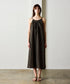 natural dye linen camisole dress