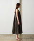 natural dye linen camisole dress