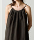 natural dye linen camisole dress