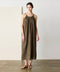 natural dye linen camisole dress