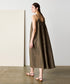 natural dye linen camisole dress