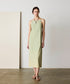 natural dye silk nep camisole dress