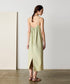 natural dye silk nep camisole dress