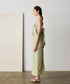 natural dye silk nep skirt