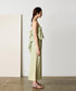 natural dye silk nep skirt