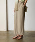 natural dye silk nep skirt