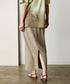 natural dye silk nep skirt