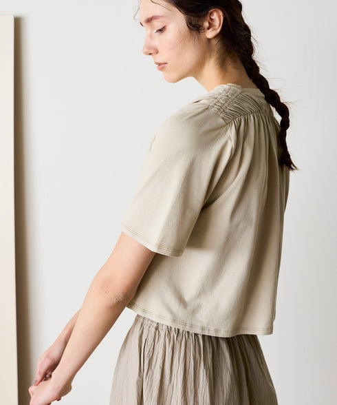 natural dye mint jersey tee