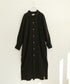 【RE:COLOR】hemp lyocell high neck shirt dress