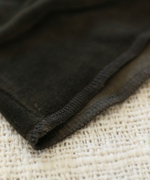 【RE:COLOR】cotton velour long skirt