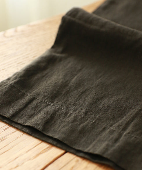 【RE:COLOR】hemp lyocell wide pants