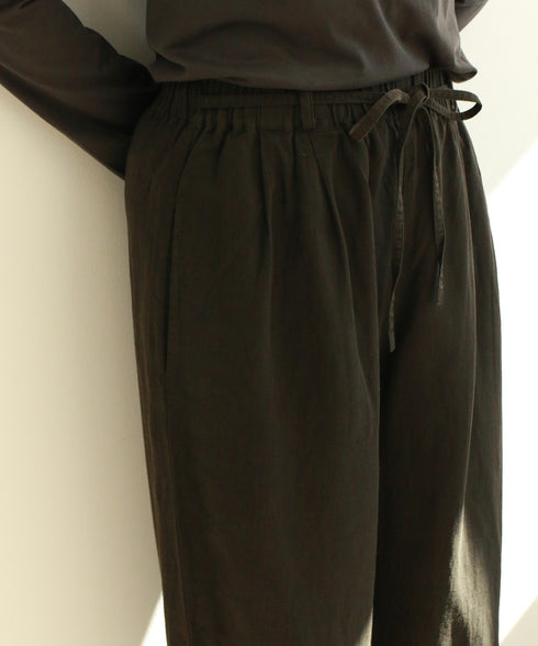 【RE:COLOR】hemp lyocell wide pants