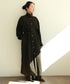 【RE:COLOR】hemp lyocell high neck shirt dress