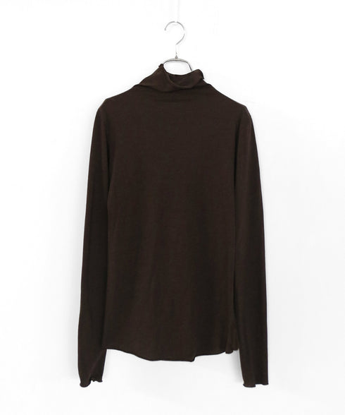 【coming soon】COTTON CASHMERE HIGH NECK T