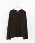 【coming soon】COTTON CASHMERE CREW NECK T