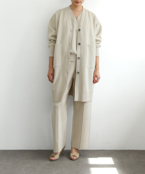 【8/28発売】COTTON SILK DOUBLEFACE PANTS