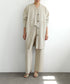 【8/28発売】COTTON SILK DOUBLEFACE PANTS