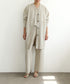 【8/28発売】COTTON SILK DOUBLEFACE LONG CARDIGAN