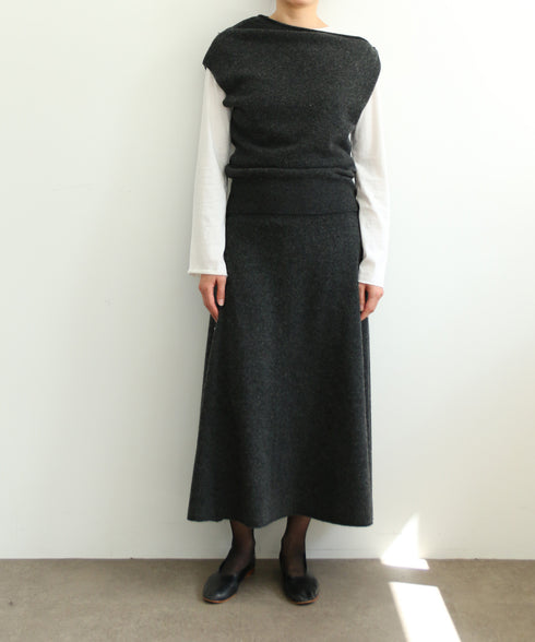 【coming soon】COTTON CASHMERE CREW NECK T